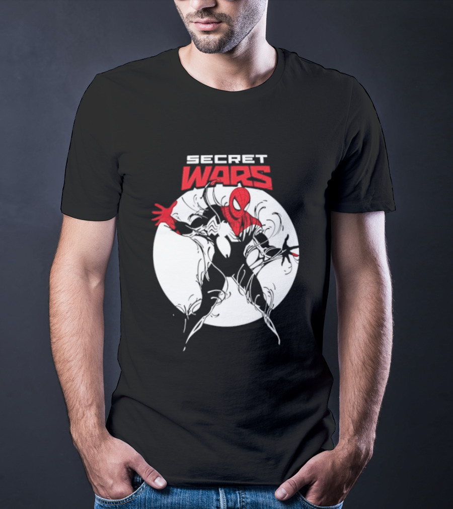 Secret Wars Spider Man Iconic Marvel T-Shirt