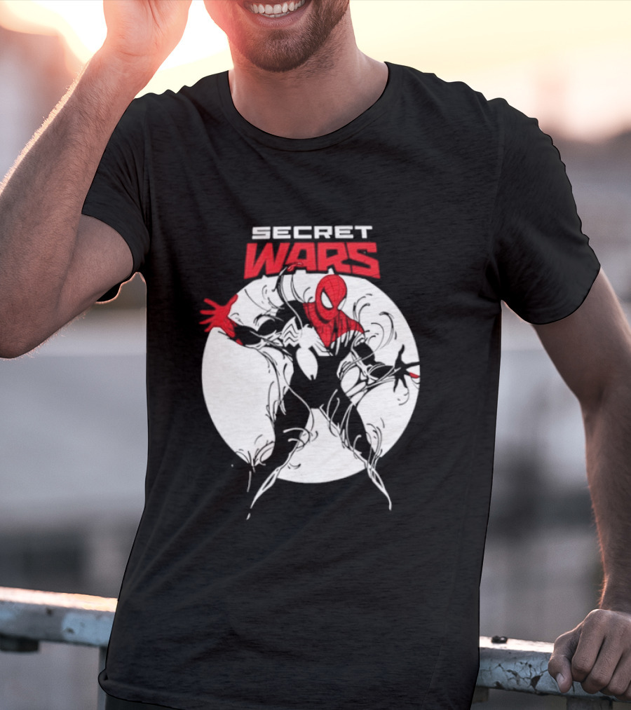 Secret Wars Spider Man Iconic Marvel T-Shirt