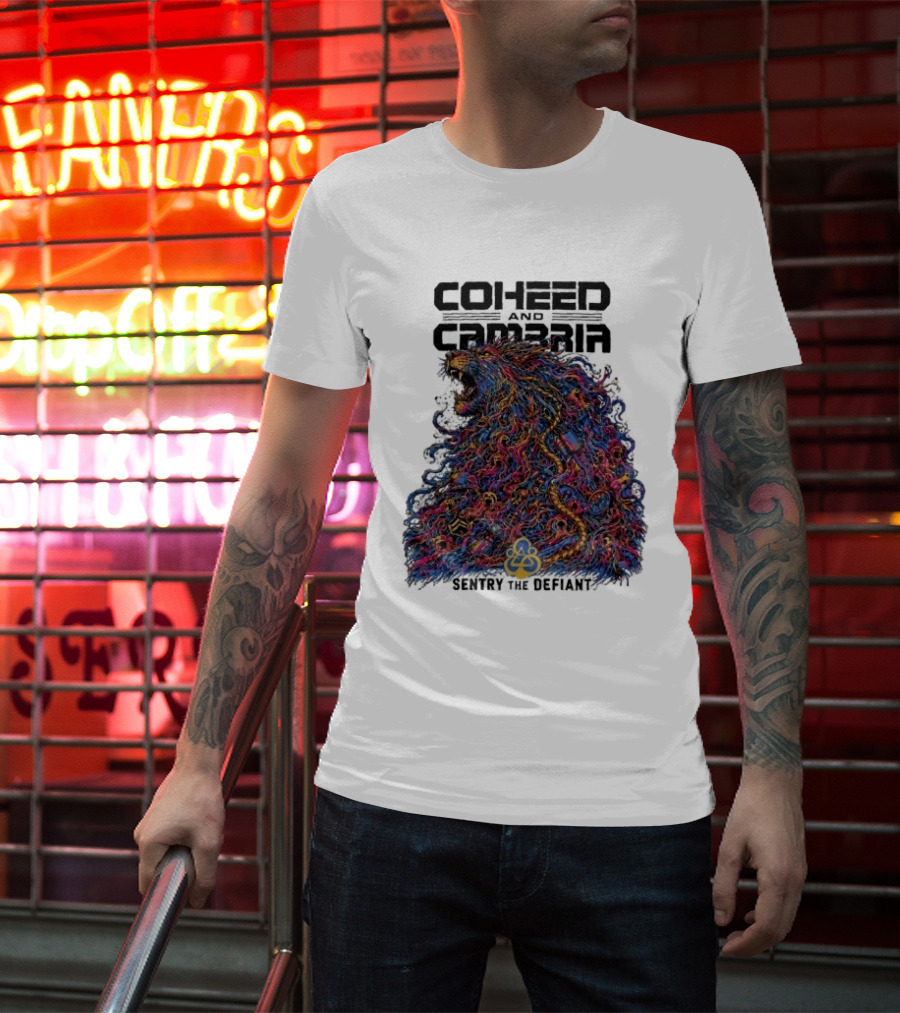 Coheed And Cambria Sentry The Defiant Neverender Red Rocks Amphitheatre Morrison Colorado September 29 2026 T-Shirt