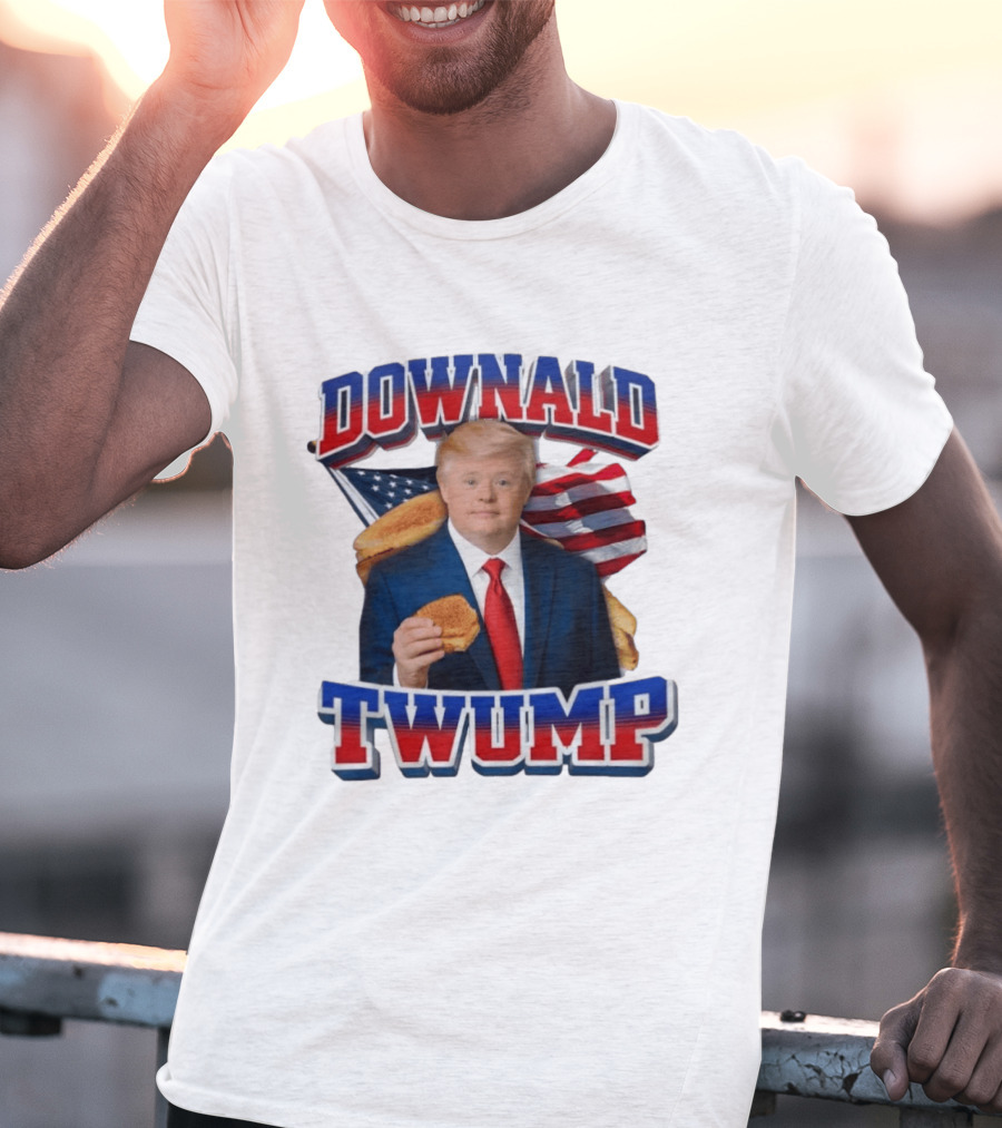 Downald Twump Grilled Cheese Sandwich Meme T-Shirt