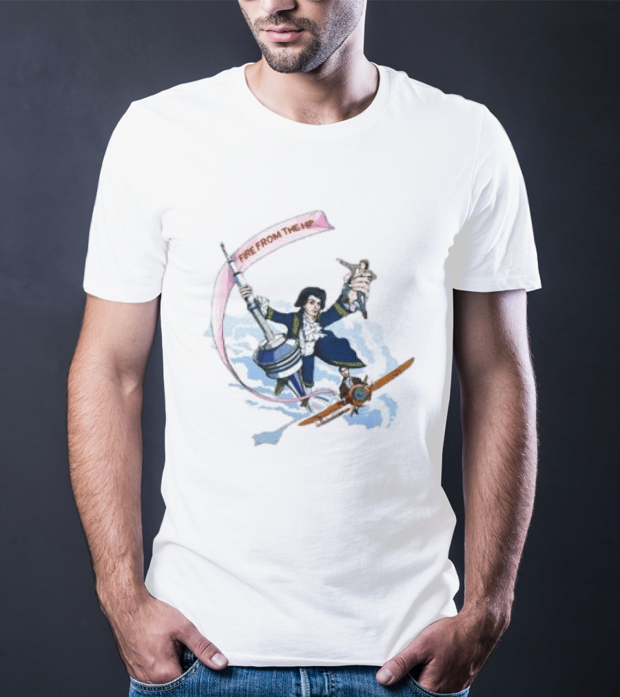 Finn Wolfhard Store Limited Edition Fire From The Hip Toronto CN Tower Aviation T-Shirt