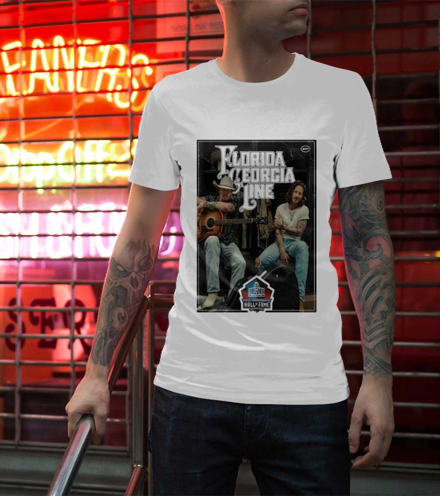 Florida Georgia Line 2027 Pro Football Hall Of Fame Canton Ohio T-Shirt