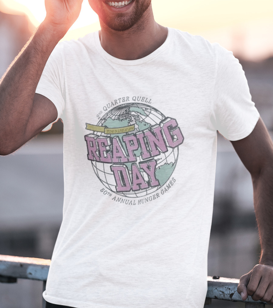 Reaping Day 50th Annual Hunger Games 2nd Quarter Quell Tune In Live At 8PM T-Shirt