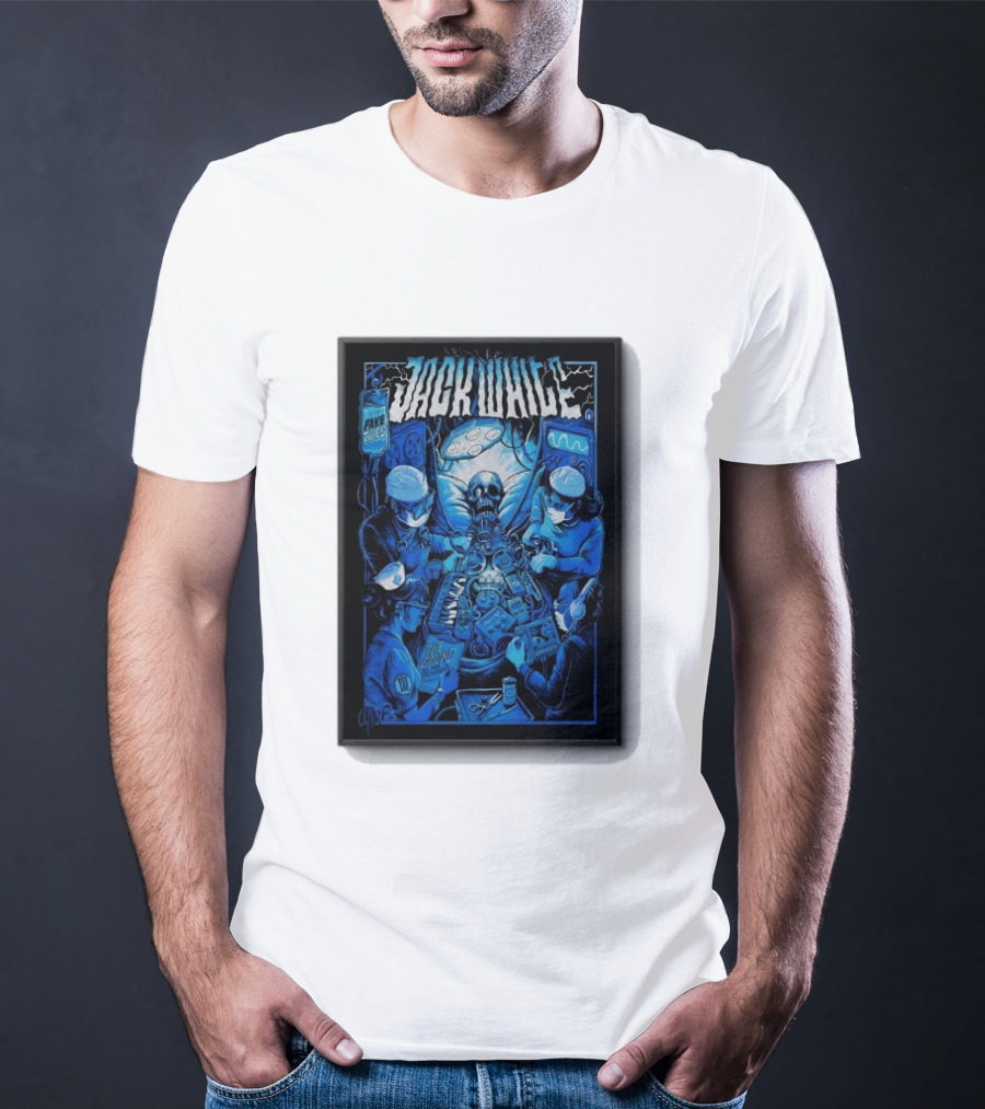 Jack White Del Mar CA 9 30 2026 Fake Blues Touring Skeleton Surgeons T-Shirt