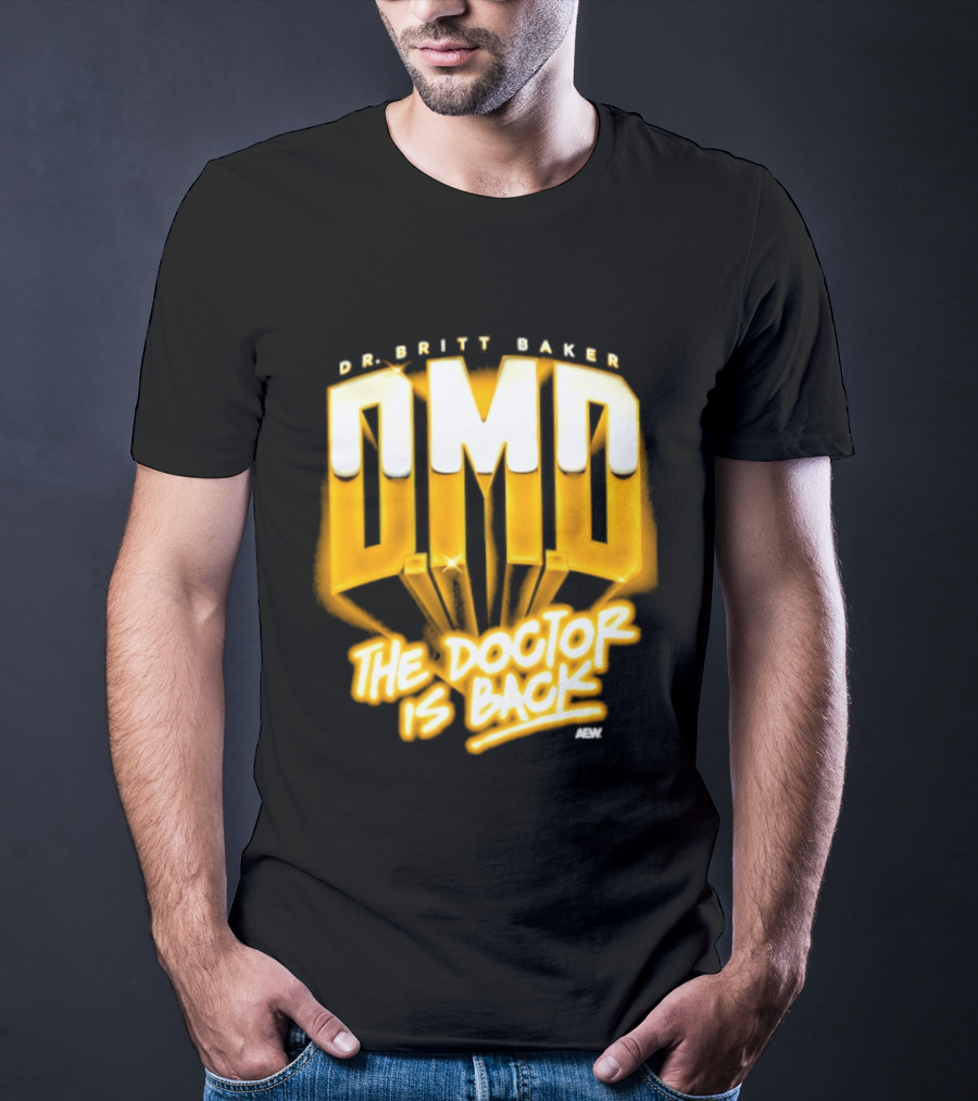Dr Britt Baker DMD The Doctor Is Back AEW Wrestling T-Shirt