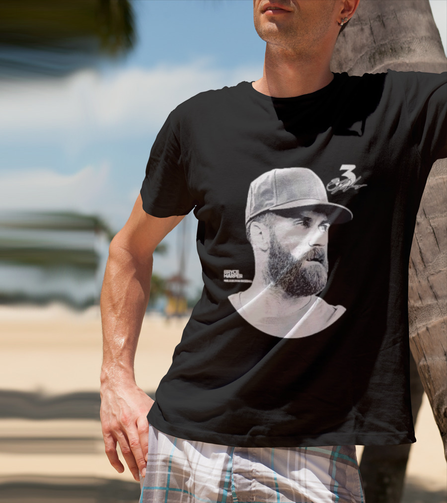 Bryce Harper Philadelphia Phillies Lineage Series 3 Signature T-Shirt