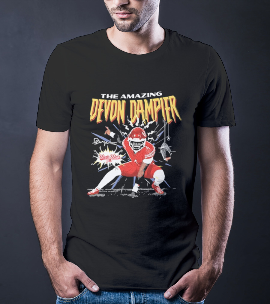 The Amazing Devon Dampier Utah Utes Football T-Shirt