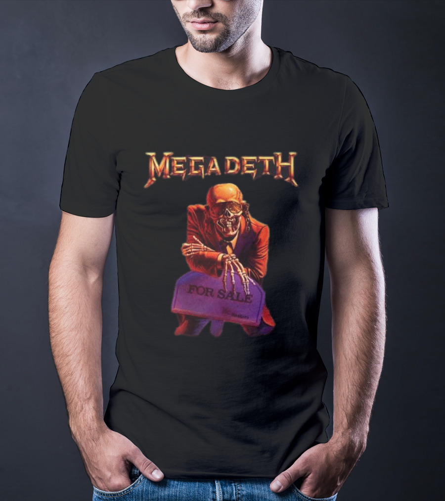 Megadeth Peace Sells But Who's Buying Skeleton T-Shirt