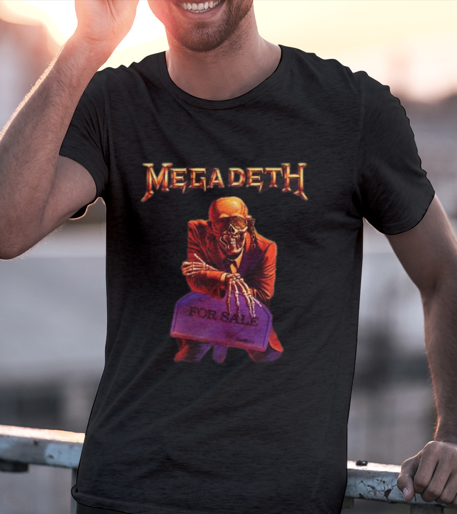 Megadeth Peace Sells But Who's Buying Skeleton T-Shirt