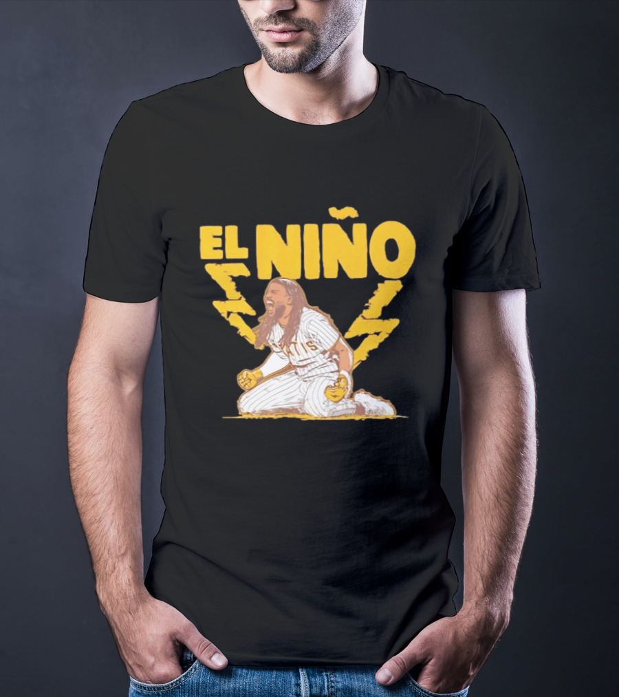 Fernando Tatis Jr El Niño San Diego Padres Stole Home Lightning T-Shirt