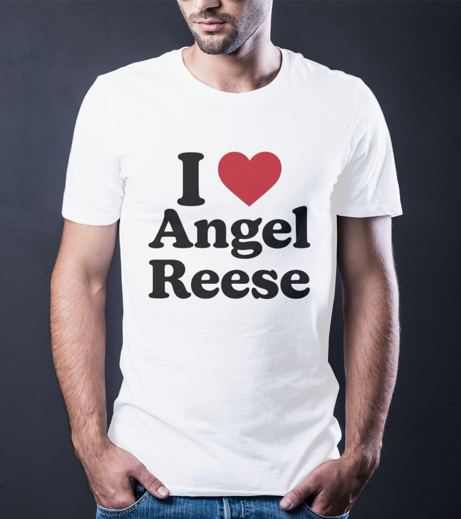 I Heart Angel Reese 2026 Fan Appreciation T-Shirt