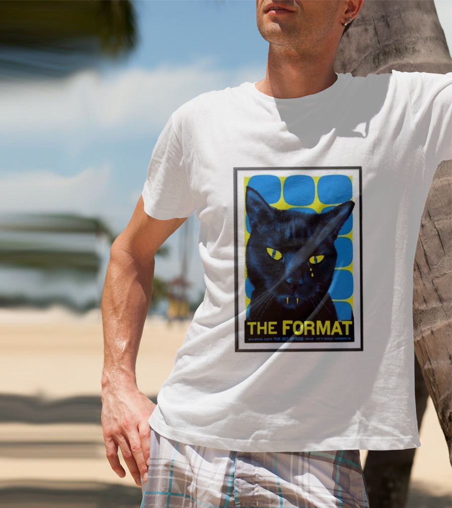 The Format With The Get Up Kids Cat's Cradle Carrboro NC 2026 Tour T-Shirt