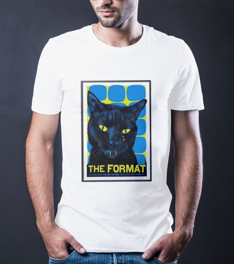 The Format With The Get Up Kids Cat's Cradle Carrboro NC 2026 Tour T-Shirt