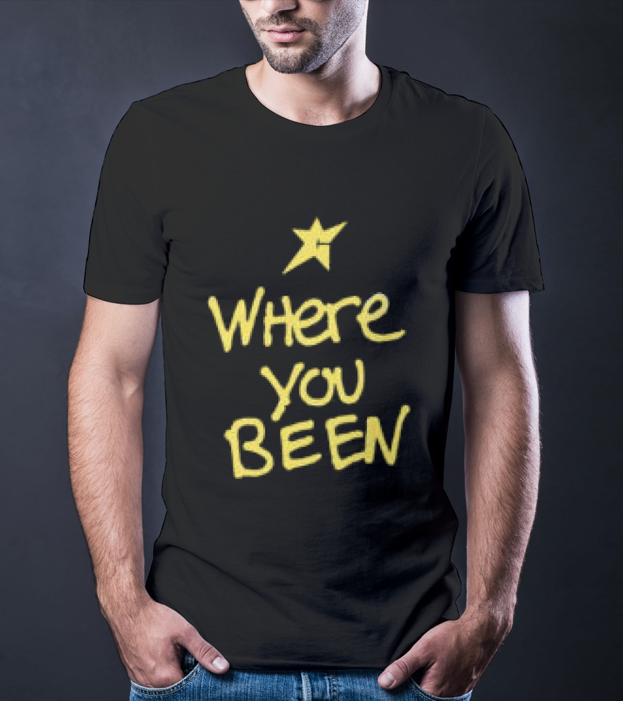 Carpetco Dinosaur Jr. Where You Been Black Star Yellow T-Shirt