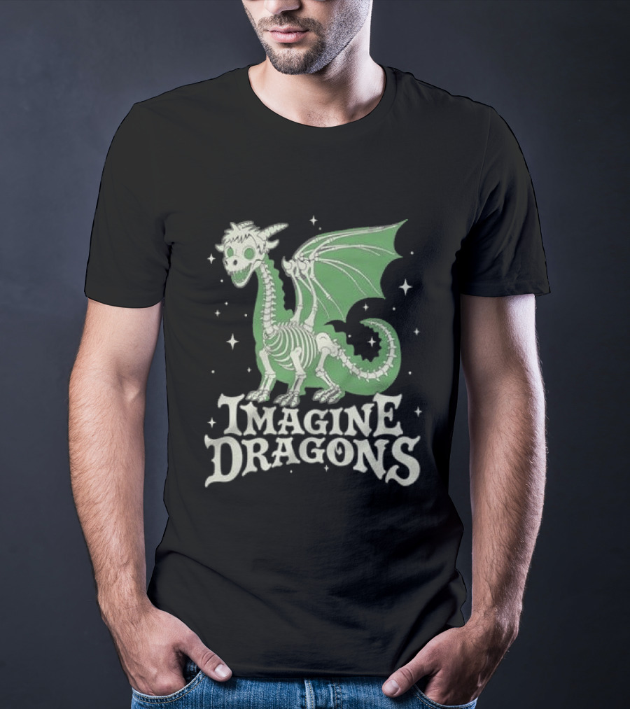 Imagine Dragons Skeleton Loomy Dragon T-Shirt