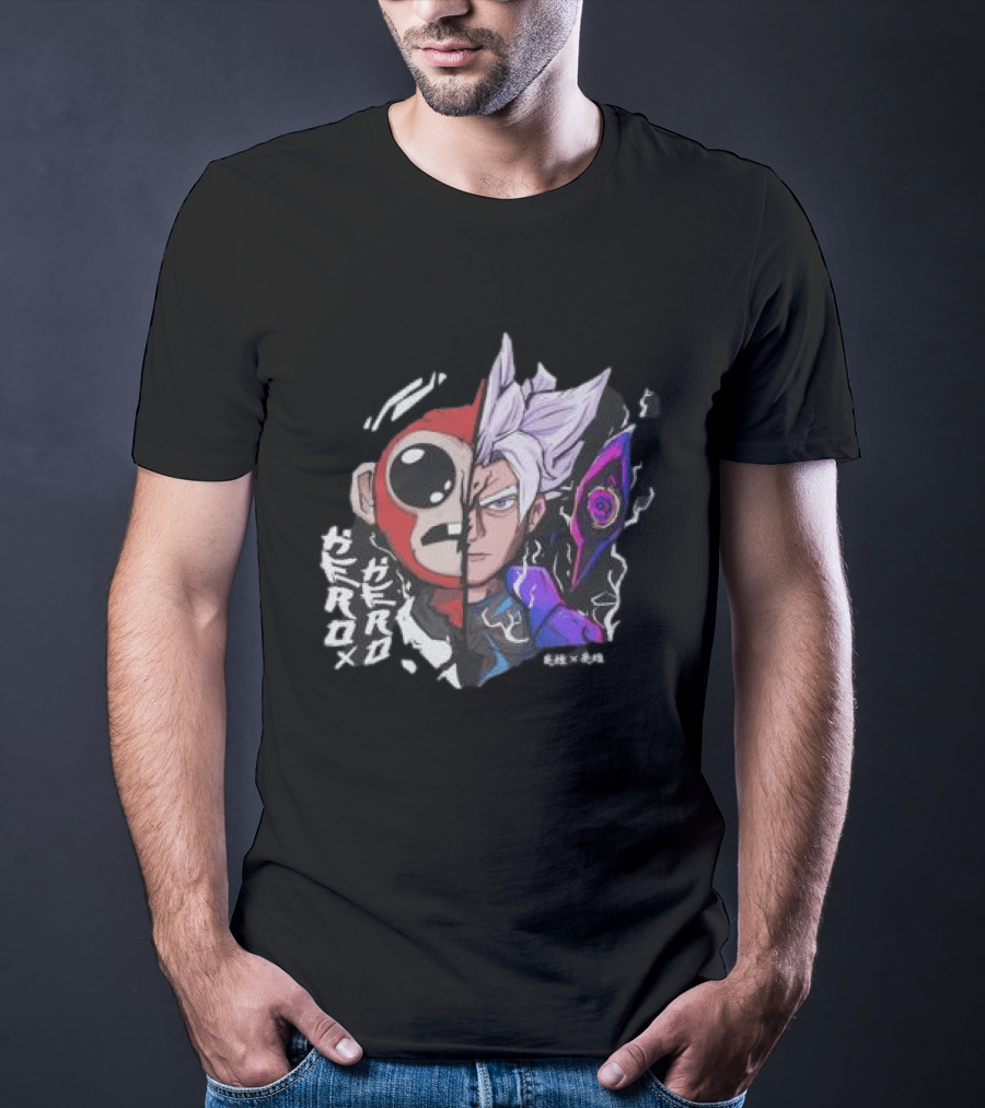 Neutor Store Superhero Fusion Hero X Hero Collection Japan Anime Manga T-Shirt