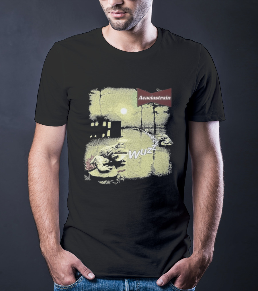 Acacia Strain Wuzza Bud Frog Vintage Humor T-Shirt