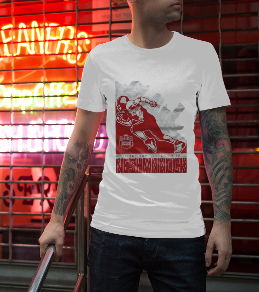 412 Football Classic Neshannock Thursday October 15 T-Shirt
