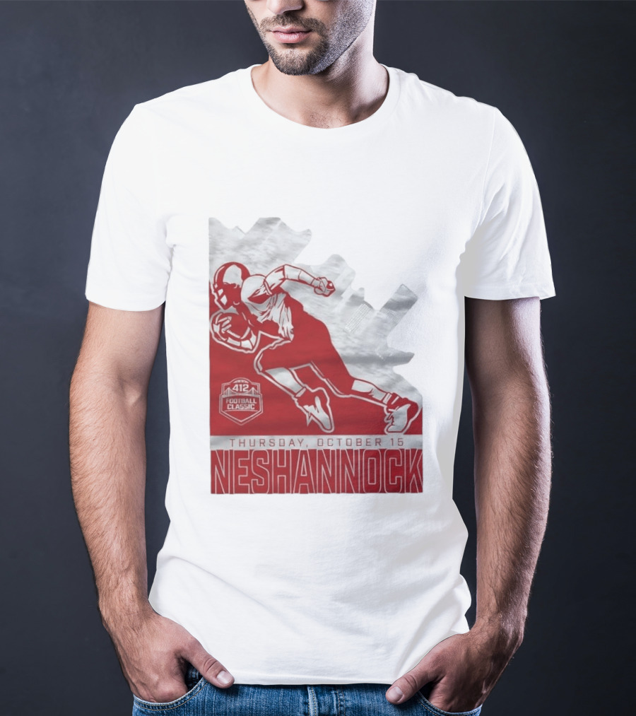 412 Football Classic Neshannock Thursday October 15 T-Shirt