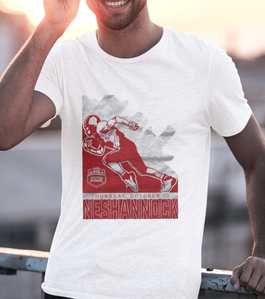 412 Football Classic Neshannock Thursday October 15 T-Shirt