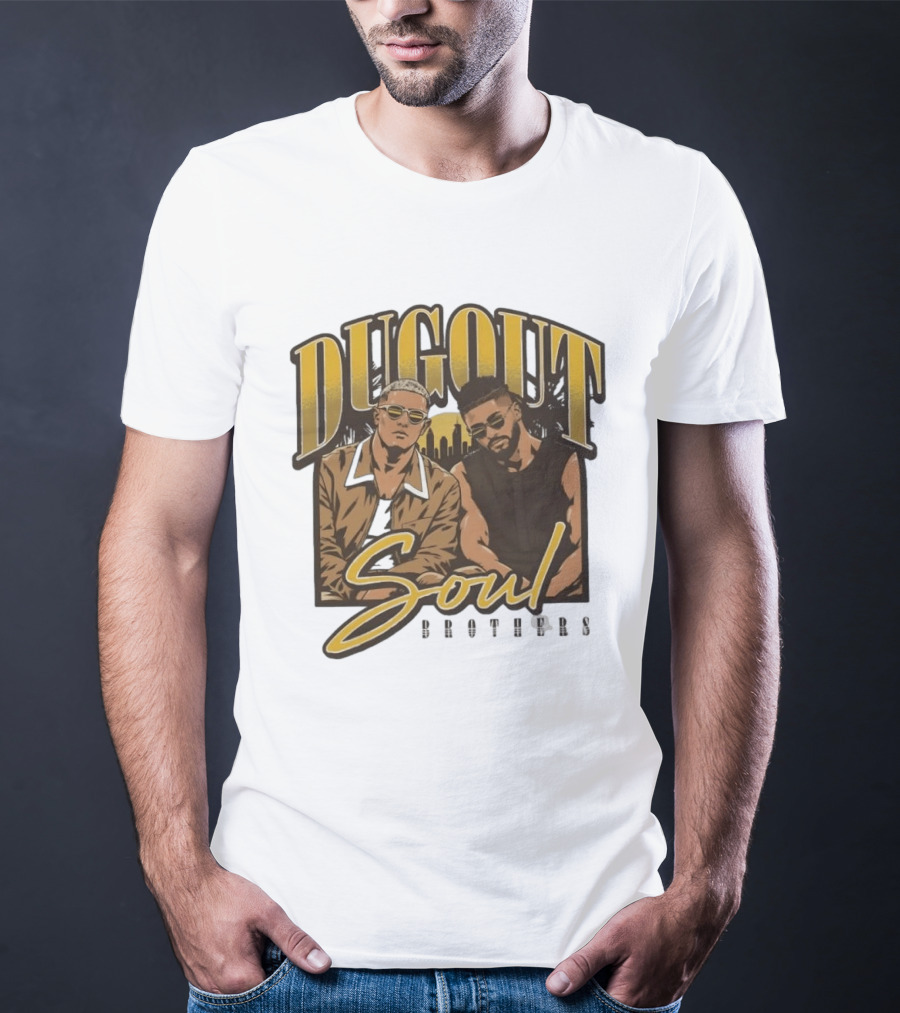 Dugout Soul Brothers Fernando Tatis Jr Manny Machado San Diego Padres T-Shirt