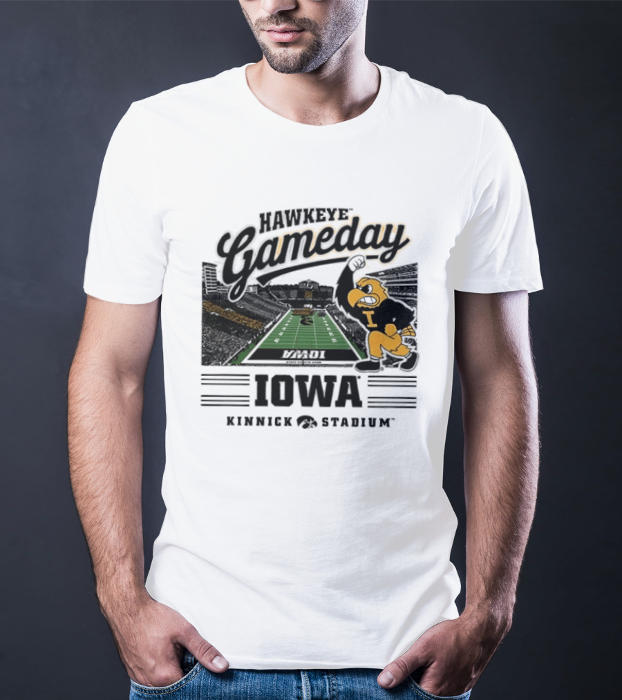 Iowa Hawkeyes Vs Ohio State Buckeyes Gameday 2026 Kinnick Stadium T-Shirt