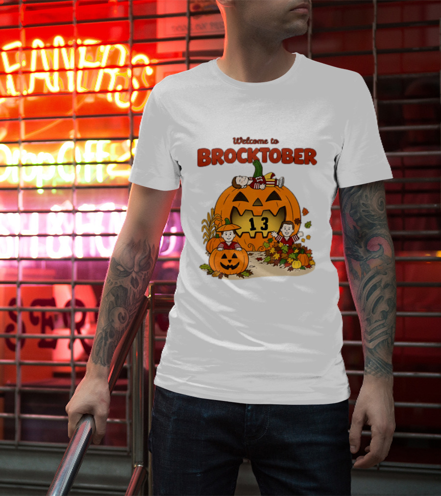 Welcome To Brocktober Pumpkin 13 Fall Festival T-Shirt