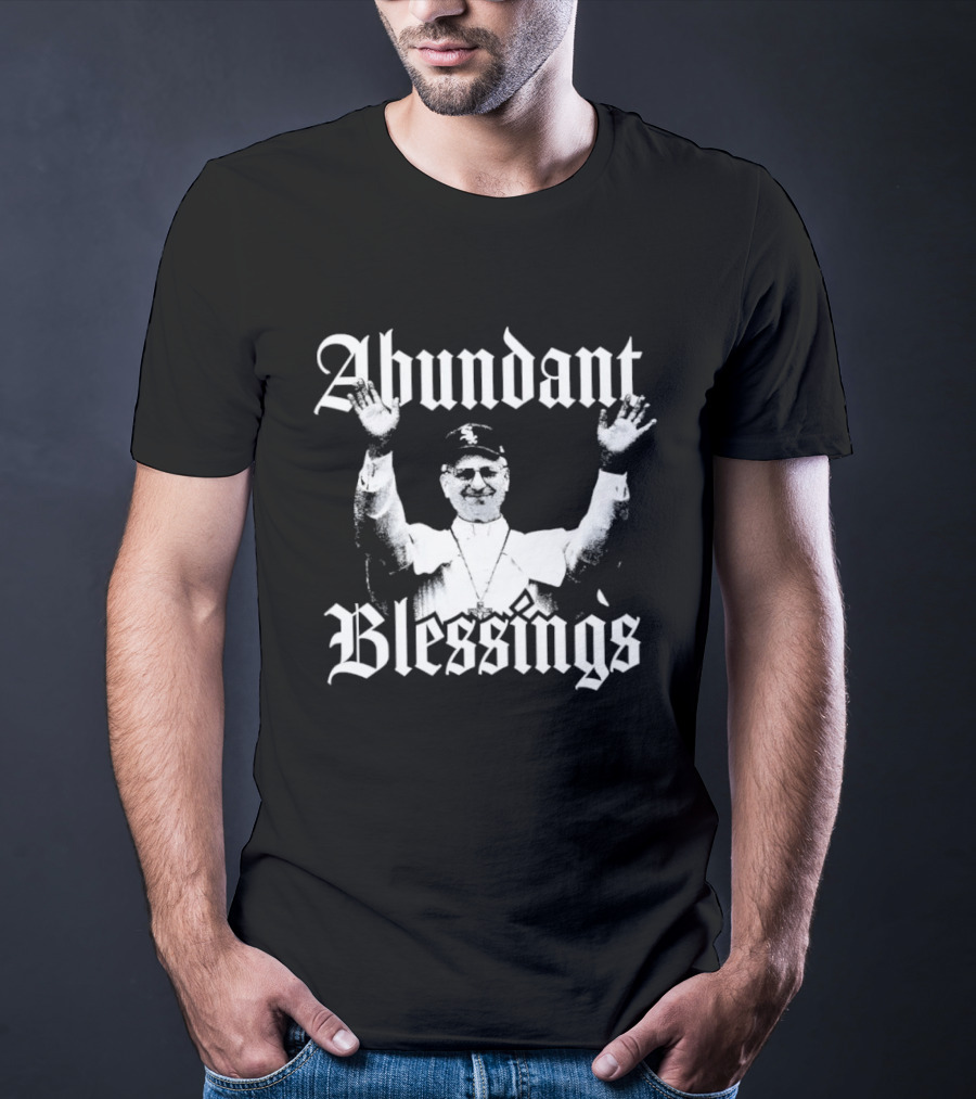 Abundant Blessings Chicago White Sox Pope Bootleg T-Shirt