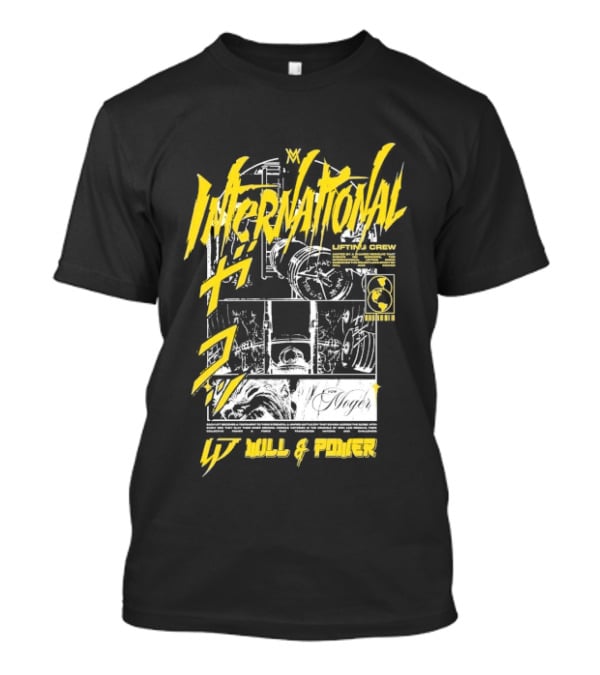 Inscrutable Manga Volume 1 MPMeger UA Trainer Series Calum Von Moger T-Shirt