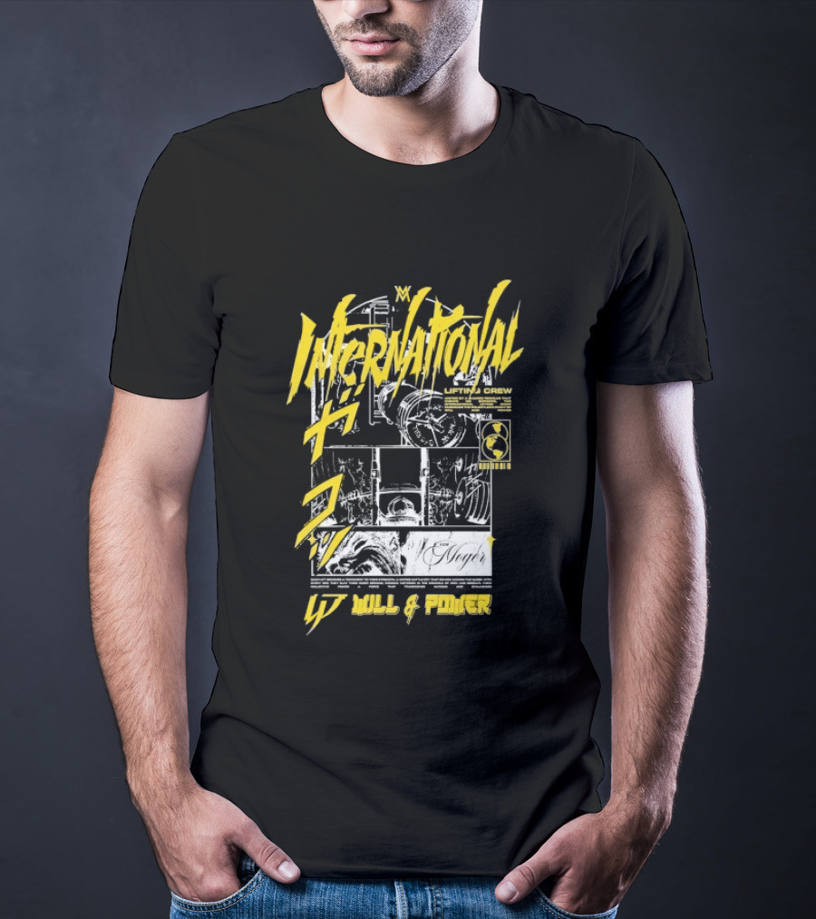 Inscrutable Manga Volume 1 MPMeger UA Trainer Series Calum Von Moger T-Shirt