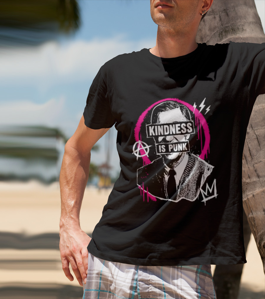Fred Rogers Kindness Is Punk Anarchy T-Shirt