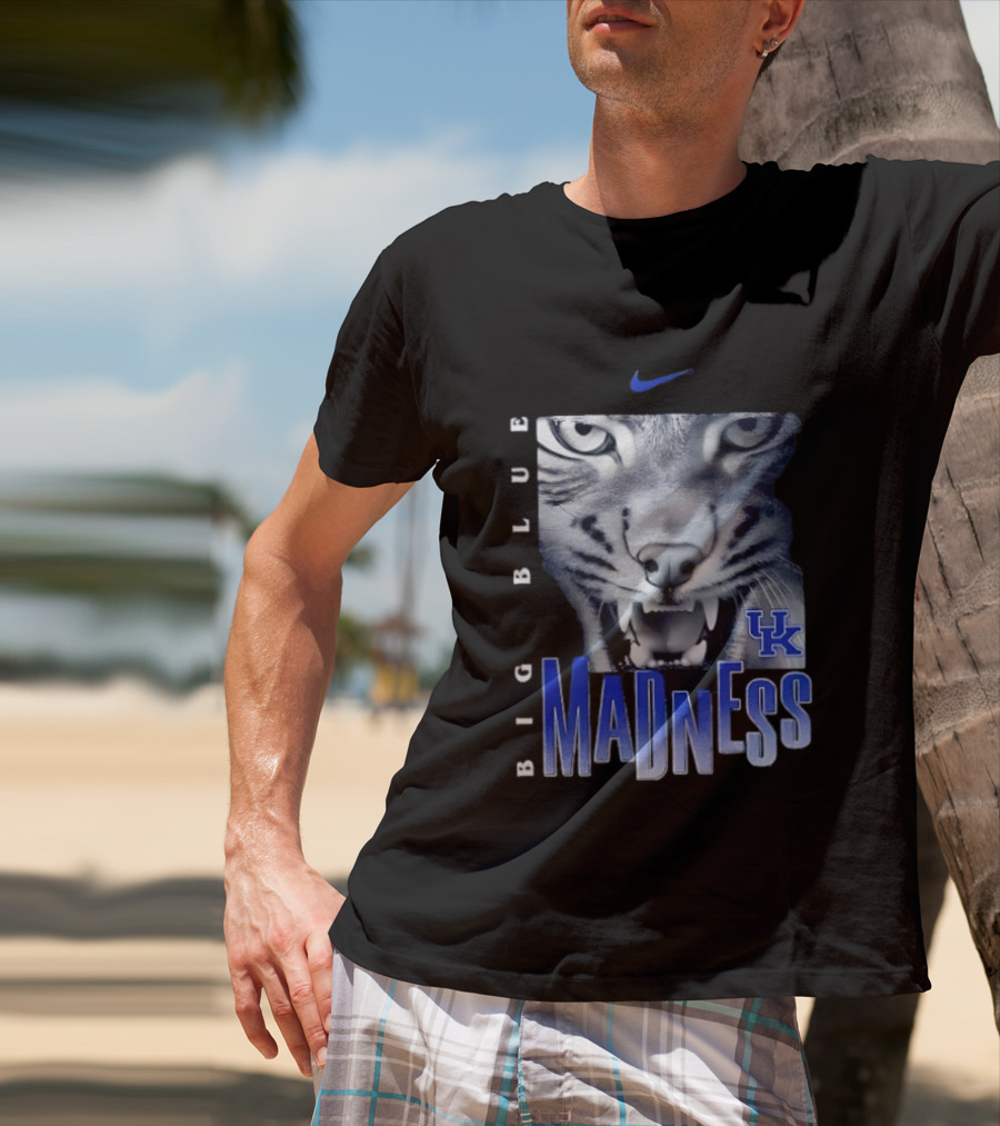Kentucky Wildcats Big Blue Madness UK Nike Big Head T-Shirt