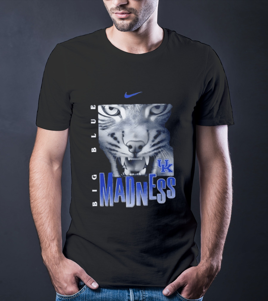 Kentucky Wildcats Big Blue Madness UK Nike Big Head T-Shirt