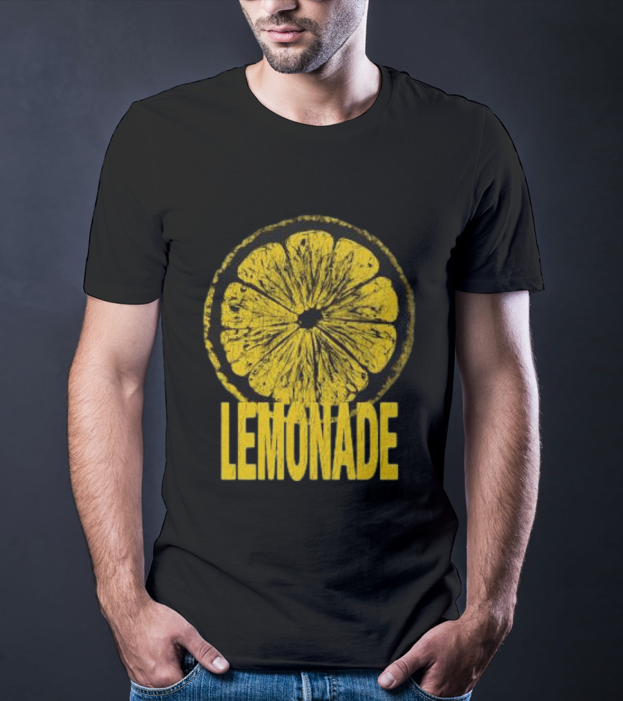 Louis Tomlinson Store Lemonade Black Vintage Citrus Slice Retro Music Fan Merchandise T-Shirt