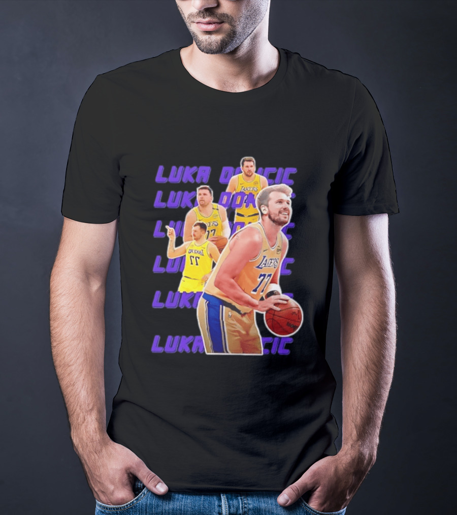 Luka Doncic Los Angeles Lakers 2026 Basketball Player 77 T-Shirt