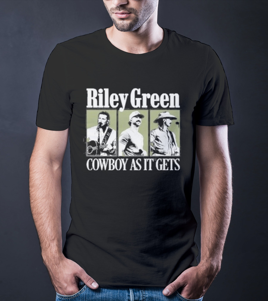 Riley Green Cowboy As It Gets T-Shirt