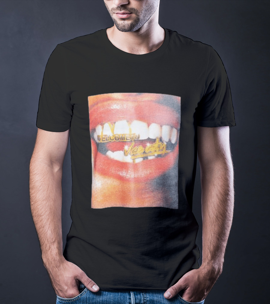 Miami Heat Store Court Culture Vice City Welcome Grill Oversized T-Shirt