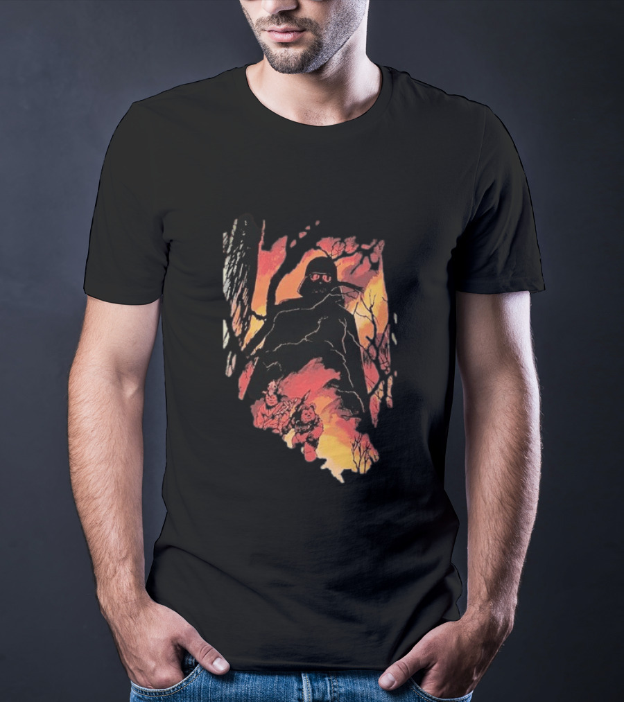 Star Wars Darth Vader Dreams Can't Hurt You Hidden Rebels Forest Scene T-Shirt
