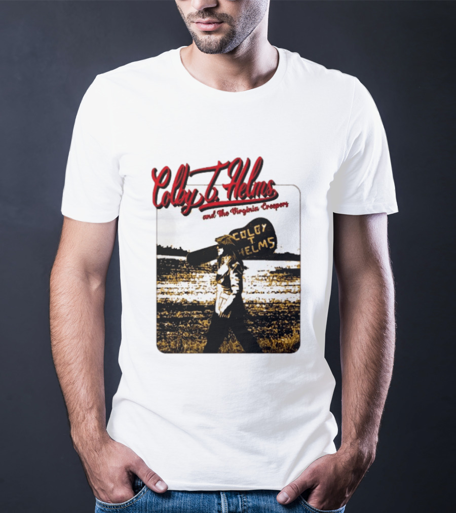 Colby Helms And The Virginia Creepers Travelin' Man Acoustic Journey T-Shirt