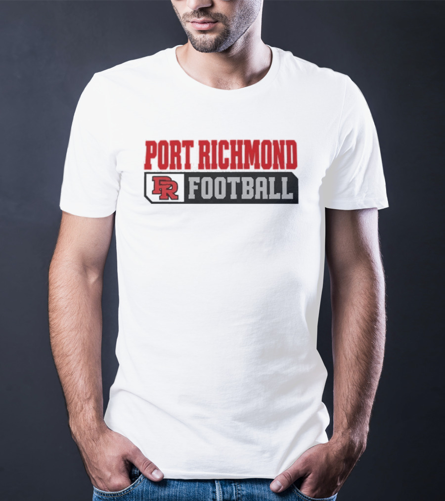 Jeff Stoutland Port Richmond DR Football T-Shirt