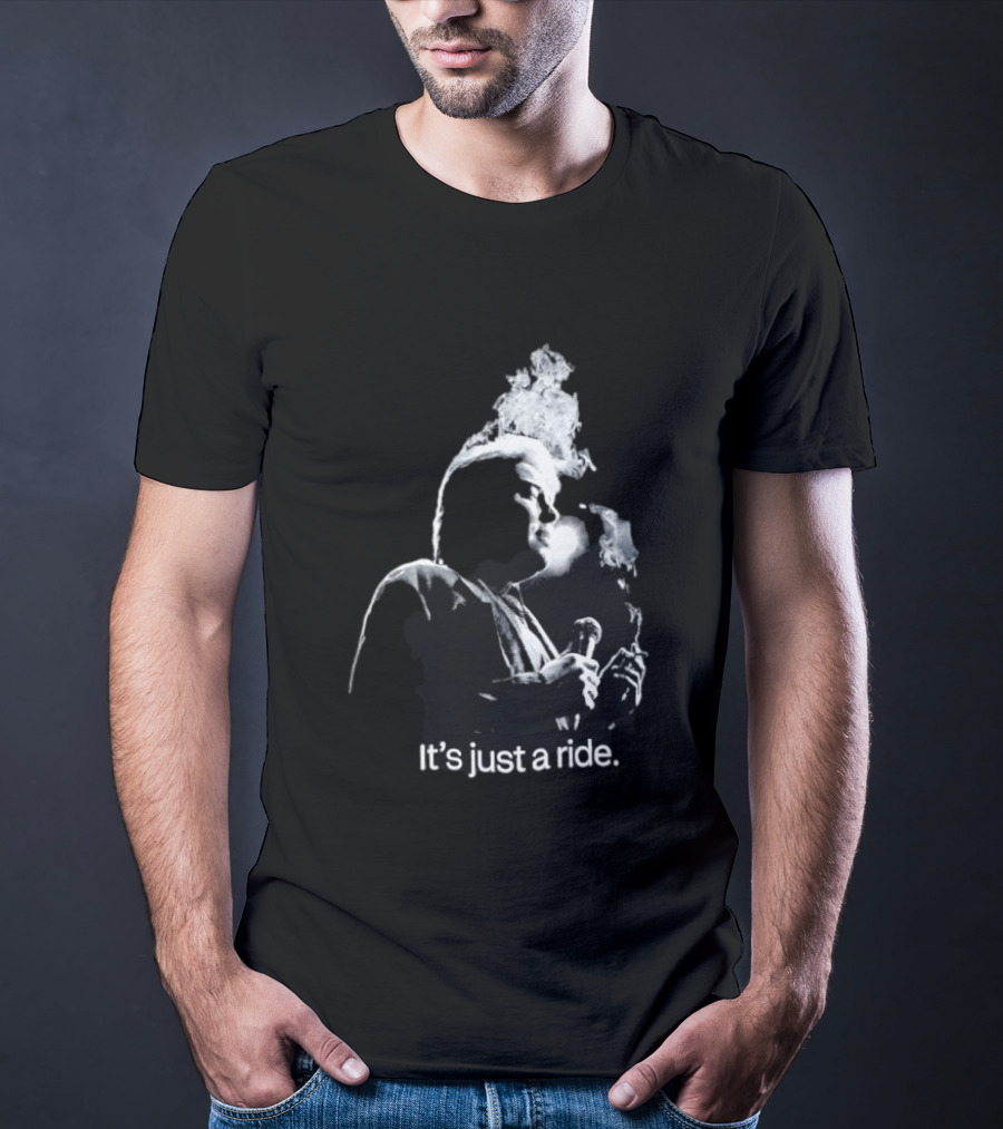 Bill Hicks It's Just A Ride Smoking Microphone T-Shirt