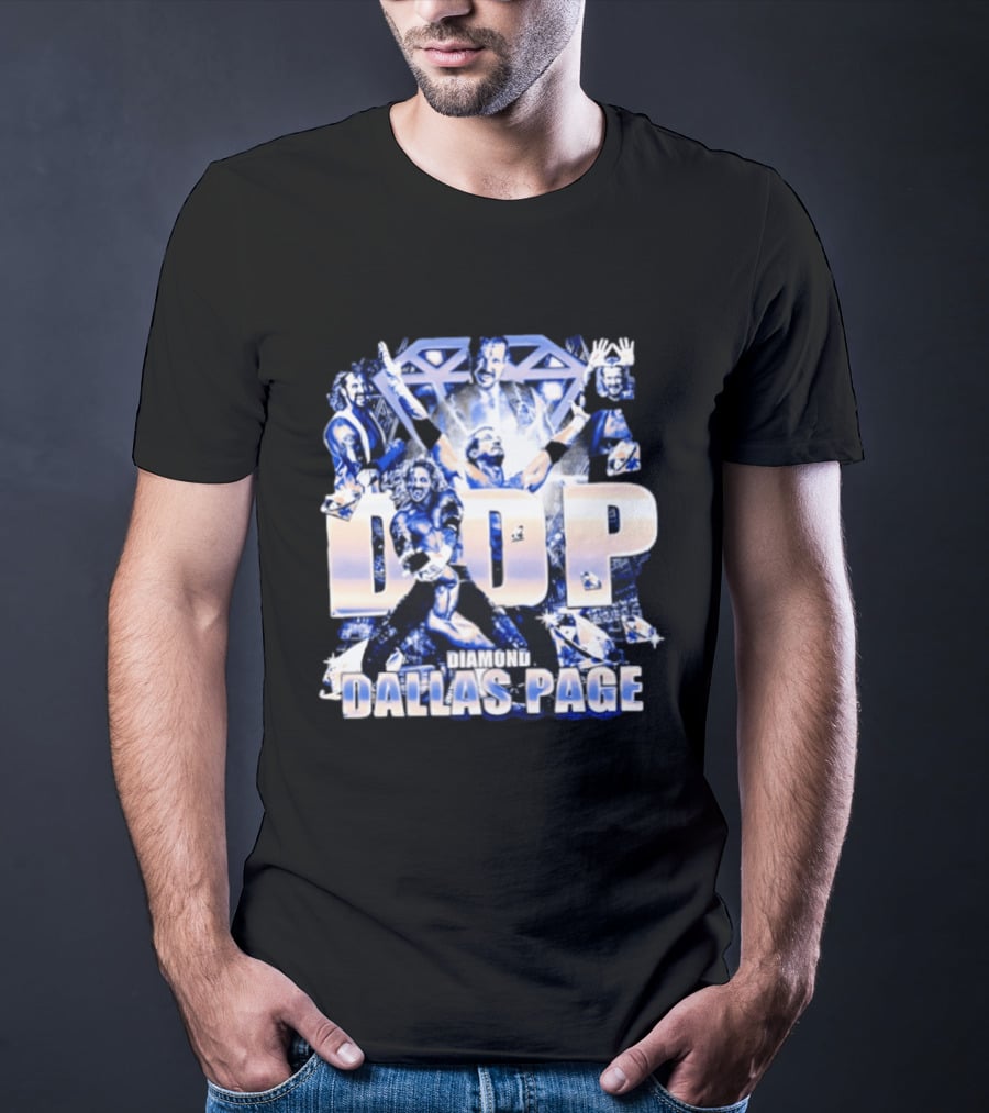 Diamond Dallas Page DDP Self High Five Retro Wrestling T-Shirt