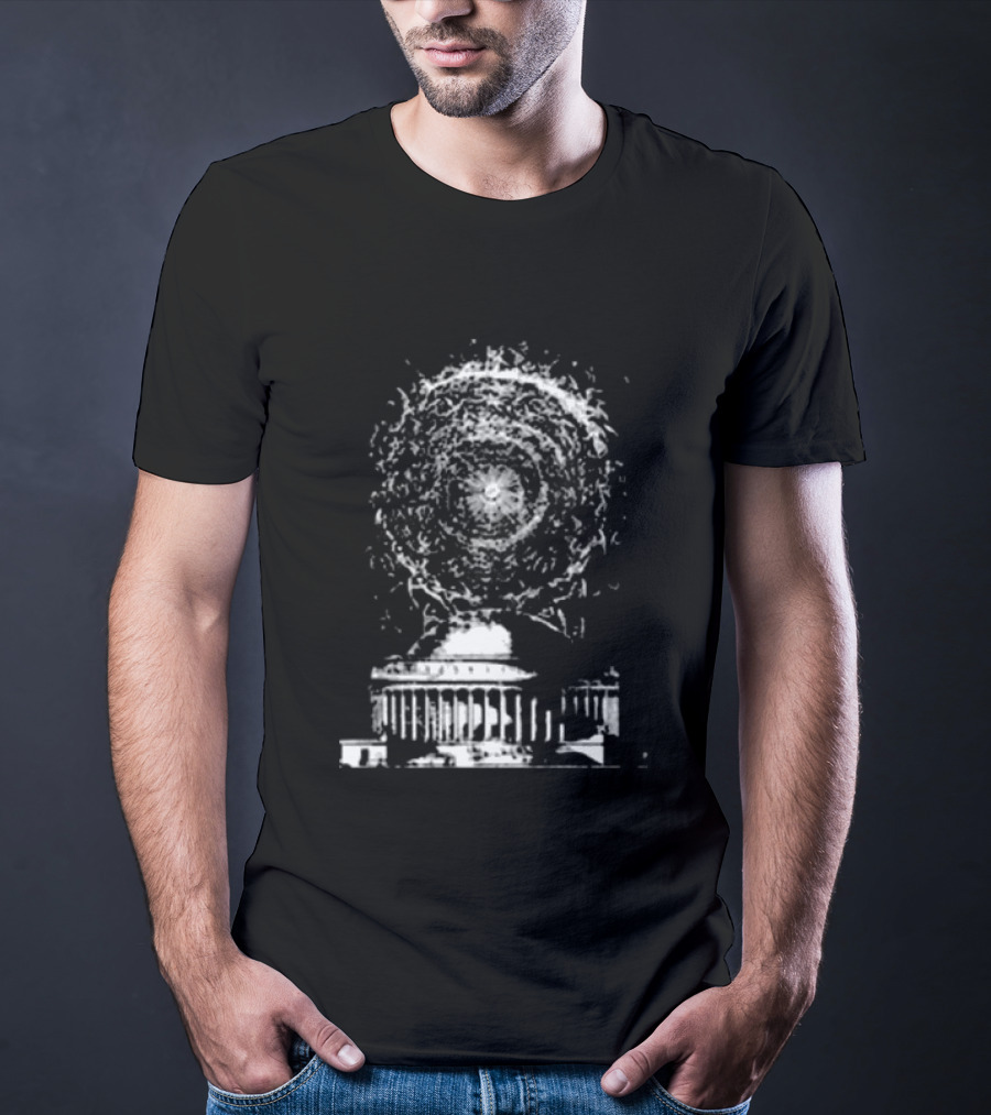 Ethel Cain Temple Onanist Vintage Architectural T-Shirt