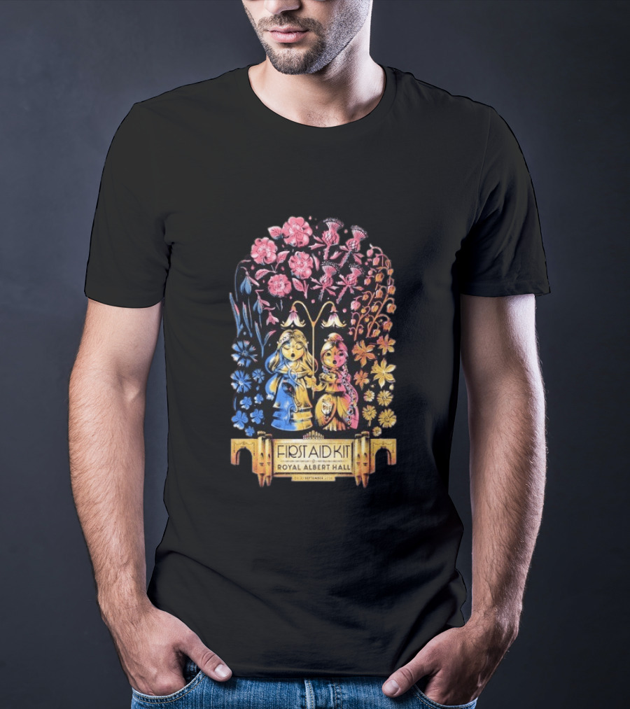 First Aid Kit September 29 30 2026 Royal Albert Hall London UK Floral T-Shirt
