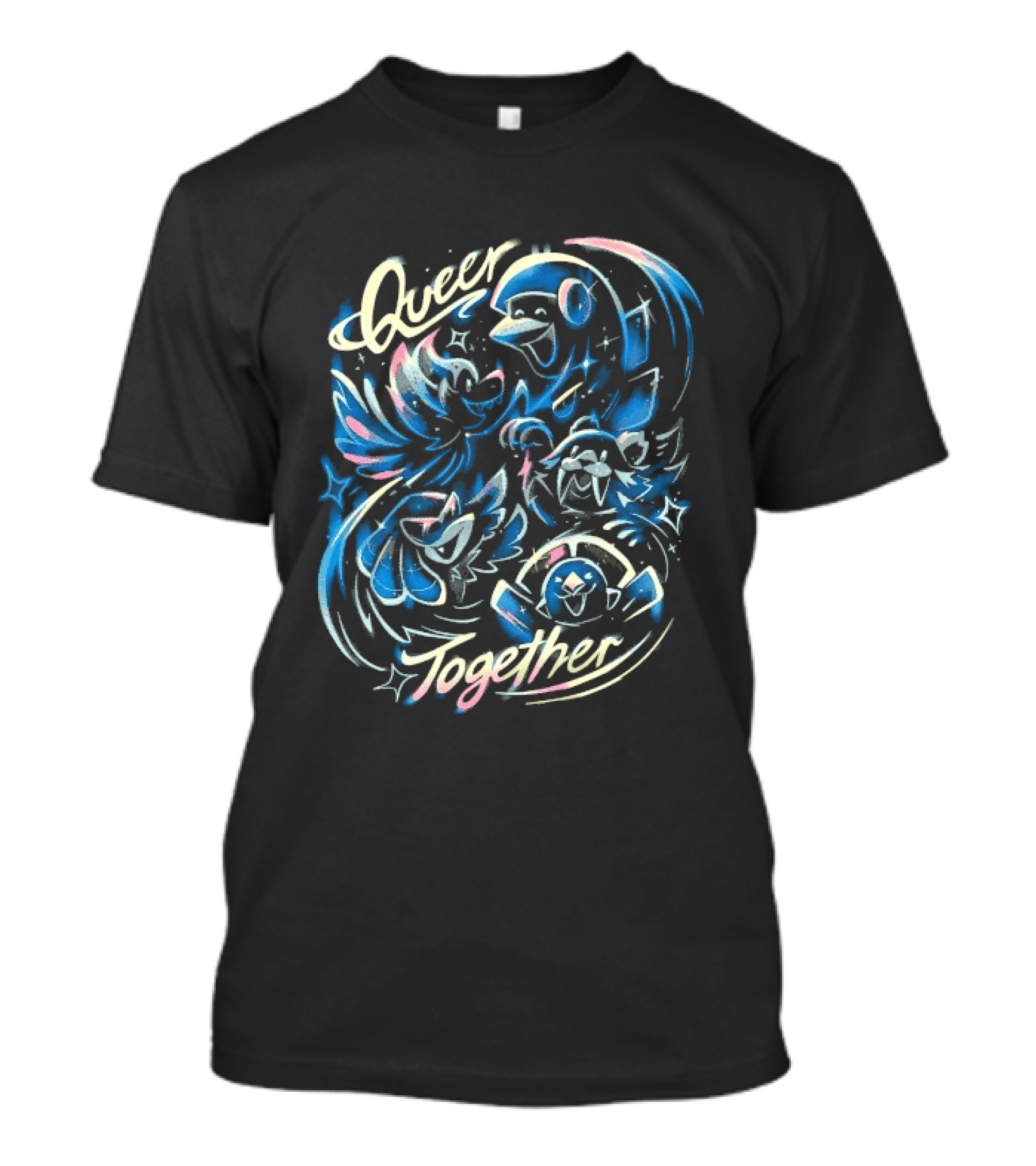 Games Done Quick Queer Together Celestial Fantasy T-Shirt