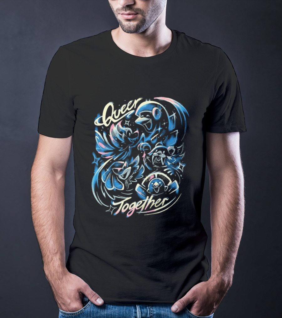 Games Done Quick Queer Together Celestial Fantasy T-Shirt