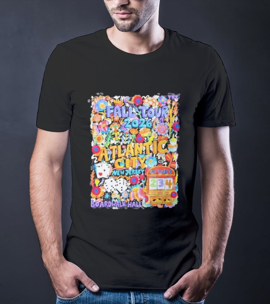 Fall Tour 2026 Atlantic City New Jersey Boardwalk Hall October 2 3 4 Phish Boardwalk Ball T-Shirt