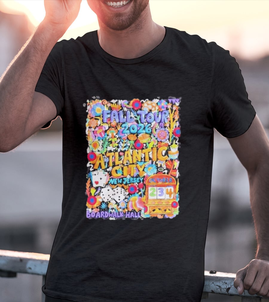 Fall Tour 2026 Atlantic City New Jersey Boardwalk Hall October 2 3 4 Phish Boardwalk Ball T-Shirt