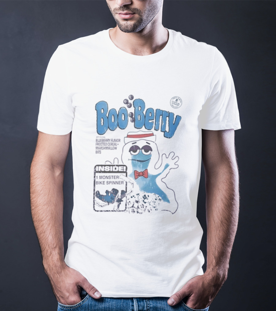 Boo Berry Inside 1 Monster Prize Surprise Ghost Cereal T-Shirt