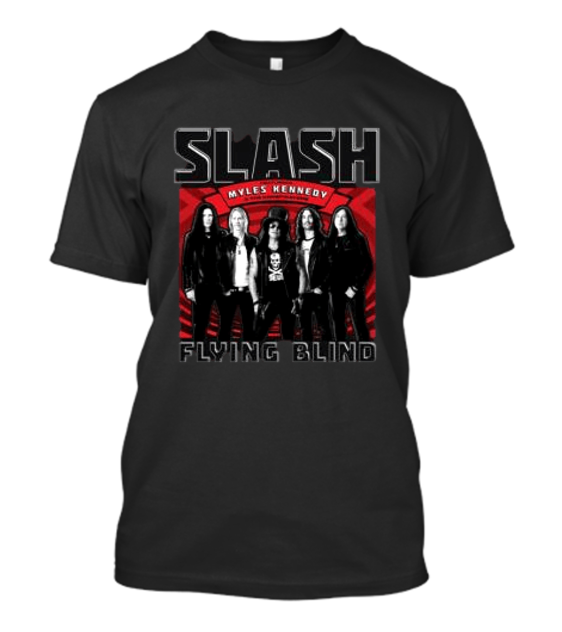 Slash Myles Kennedy Flying Blind Band T-Shirt